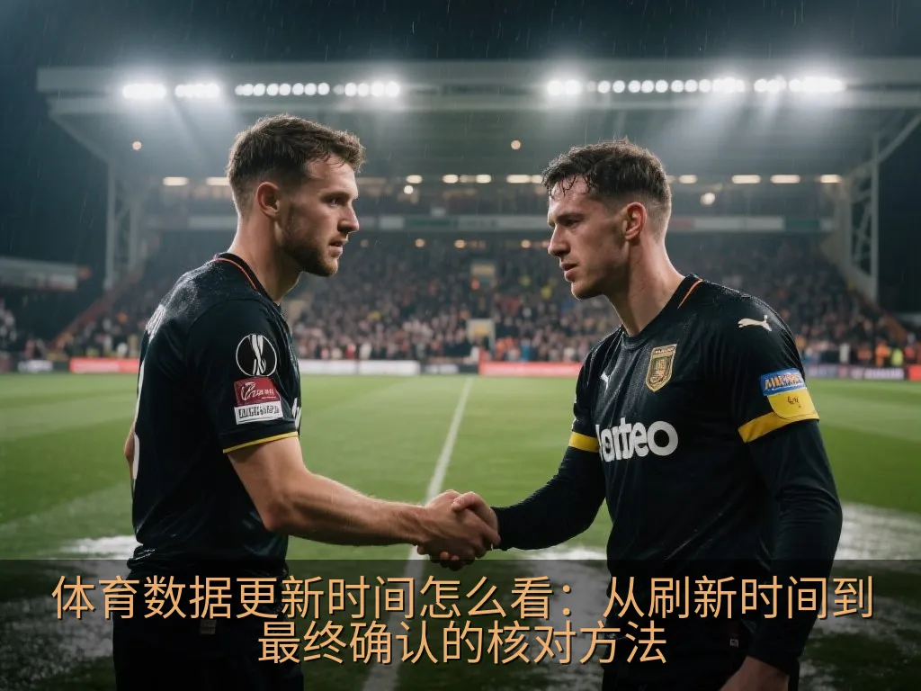 体育数据更新时间怎么看：从刷新时间到最终确认的核对方法
